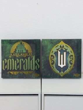 Wicked City of Emerald Canvas 2 Wall Art Set